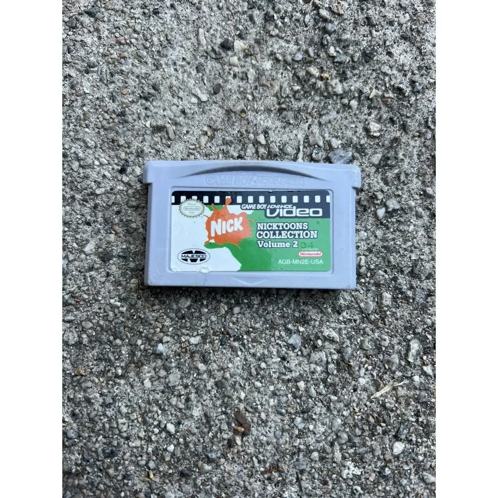 Nicktoons Collection Volume 2 GameBoy Advance Video GBA Cartridge